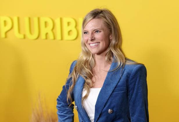 Heather Bonomo attends the world premiere of the Apple TV series Pluribus at the DGA Theater on Tuesday, November 4, 2025. Pluribus will make its global debut on Apple TV with its first two episodes on Friday, November 7, 2025, followed by new episodes every Friday through December 26. Storyline: The most miserable person on Earth must save the world from happiness.  LAP20251104881 GREGxGRUDT