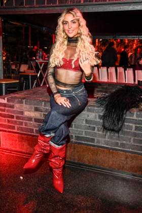 abb Abrechnung- Chiara Gianti zu Gast beim exklusiven Vorab Screenings der neuen Pro Sieben Reality-Show Die Abrechnung Der Promi Showdown im Festsaal Kreuzberg Berlin am 04.11.2025in Berlin Berlin Deutschland