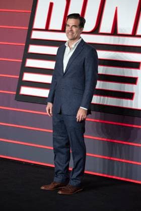 November 5, 2025, London, United Kingdom: Rob Delaney attends The Running Man UK Premiere at Odeon Luxe Leicester Square. London United Kingdom - ZUMAs197 20251105_aaa_s197_195 Copyright: xLoredanaxSangiulianox