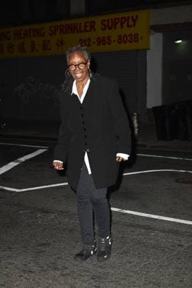 Celebrities arriving at the Soho Sessions to support actor Bruce Willis Featuring: Whoopi Goldberg Where: New York City, New York, United States When: 05 Nov 2025 Credit: Elder Ordonez INSTARimages EDITORIAL USE ONLY. NOT FOR USE BY NEWSPAPERS BASED IN THE UK. Copyright: xx instar55245394