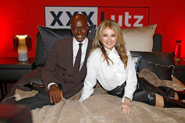 Bruce Darnell und Frauke Ludowig beim XXXLutz x Marcel Remus Collection Launch im Premium-Möbel- und Einrichtungshaus XXXLutz. Nürnberg, 05.11.2025