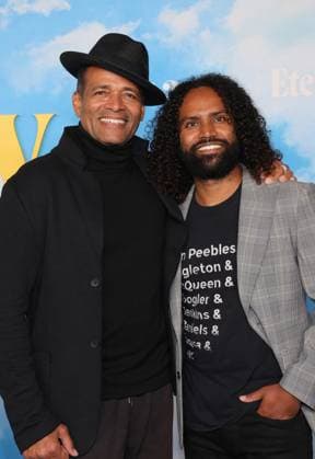 05 November 2025 - Los Angeles, California - Mario Van Peebles, Makaylo Van Peebles. Eternity Special Film Screening held at AMC Century City 15. Los Angeles USA - ZUMAa123 20251105_zaa_a123_116 Copyright: xADx
