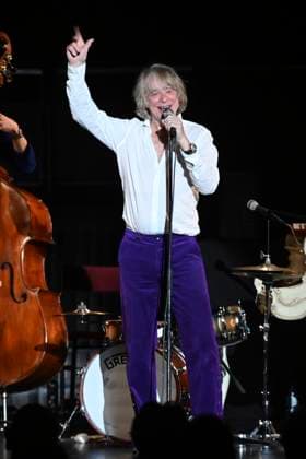 Helge Schneider live bei einem Konzert seiner Ein Mann und seine Musik -Tour im Kuppelsaal. Hannover, 05.11.2025