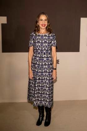 November 5, 2025, New York, United States: Caroline Baron attends Netflix s The Beast In Me New York Premiere at The Plaza Hotel. New York United States - ZUMAs197 20251105_aaa_s197_595 Copyright: xRonxAdarx