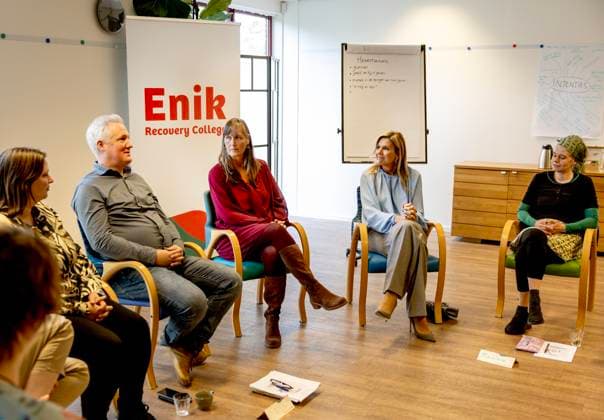 06-11-2025 Utrecht Queen Maxima visited the Enik Recovery College, a recovery academy for people who have personal experience with disruption due to mental health issues or addiction, in Utrecht. Â  Copyright: xPPEx
