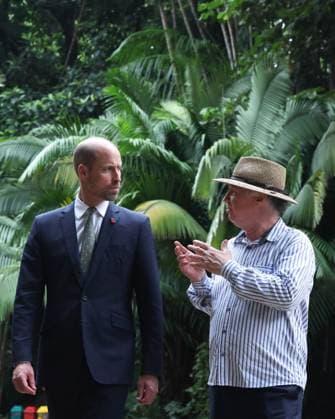 The Prince of Wales Attends COP30 06 11 2025. BelÃ m, Brazil. At the Museu Emilio Goeldi, His Royal Highness and the Prime Minister discussed with 15 young leaders how youth in Brazil are responding to the most pressing global issues, including climate action, inclusion, the future of work, and civic and political participation. They also heard about the findings of the Next Generation Brazil study on climate literacy, education and employment., Credit:Pete Maclaine Avalon Brazil, BelÃ m  Copyright: xPetexMaclainex xAvalonx 1050803250