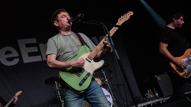 November 6, 2025, Glasgow, United Kingdom: Tom Clarke and Andy Hopkins of English rock band The Enemy perform live at The Barrowland Ballroom. The Enemy are an English indie rock band hailing from Coventry, they broke onto the music scene in 2006 and quickly earned their place as one the biggest bands of the era. Glasgow United Kingdom - ZUMAs197 20251106_aaa_s197_145 Copyright: xStuartxWestwoodx