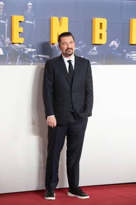London, England, United Kingdom: Nuremberg film premiere in Leicester Square, London. Pictured: James Vanderbilt London United Kingdom  - ZUMAp169 20251106_zea_p169_1024 Copyright: xCRISTINAxMASSEIx