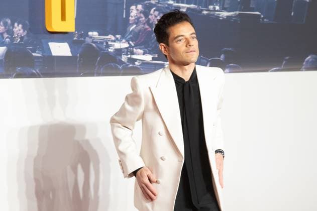 London, England, United Kingdom: Nuremberg film premiere in Leicester Square, London. Pictured: Rami Malek London United Kingdom  - ZUMAp169 20251106_zea_p169_1038 Copyright: xCRISTINAxMASSEIx