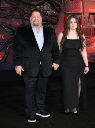 Stranger Things 5 Premiere - Los Angeles, USA LOS ANGELES, USA. November 06, 2025: Dean Zimmerman & Guest at the premiere for Netflix s Stranger Things 5 at the TCL Chinese Theatre. Los Angeles CA USA  Copyright: xPaulxSmith Featureflashx