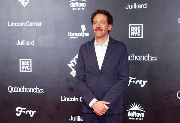 David Kurs arrives on the red carpet for the El Canto De Las Manos New York Screening at David Geffen Hall on Friday, November 7, 2025 in New York City.  NYP20251107194 JOHNxANGELILLO