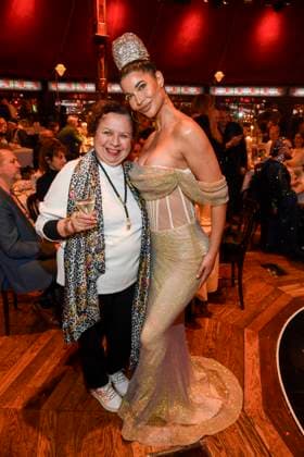 abb Palazzo- Franziska Traub und Micaela Schäfer Scharfer zu Gast bei der Gala Premiere von Kolja Kleeberg und Hans-Peter Wodarz 17. Dinner Show Unikate im PALAZZO-Spiegelpalast am 07.11.2025 in Berlin Berlin Deutschland