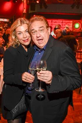 abb Palazzo- Connie Kalkofe und Oliver Kalkofe zu Gast bei der Gala Premiere von Kolja Kleeberg und Hans-Peter Wodarz 17. Dinner Show Unikate im PALAZZO-Spiegelpalast am 07.11.2025 in Berlin Berlin Deutschland