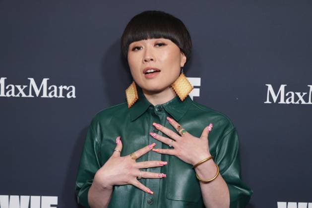 Women in Film - WIF Honors 2025 Atsudo Okatsuka, wearing Max Mara, attends the 2025 WIF Honors Presented By Max Mara at the Beverly Hilton Beverly Hills United States Copyright: xImagexSpacex xSOPAxImagesx 2511046_WIF_IMG_8336