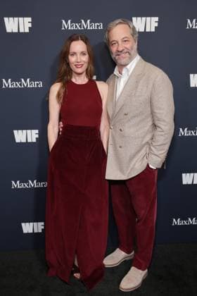 Women in Film - WIF Honors 2025 Leslie Mann and Judd Apatow attends the 2025 WIF Honors Presented By Max Mara at the Beverly Hilton Beverly Hills United States Copyright: xImagexSpacex xSOPAxImagesx 2511046_WIF_IMG_8378
