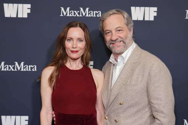 Women in Film - WIF Honors 2025 Leslie Mann and Judd Apatow attends the 2025 WIF Honors Presented By Max Mara at the Beverly Hilton Beverly Hills United States Copyright: xImagexSpacex xSOPAxImagesx 2511046_WIF_IMG_8382