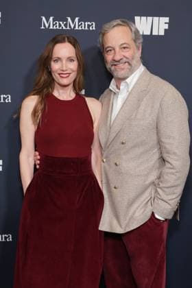 Women in Film - WIF Honors 2025 Leslie Mann and Judd Apatow attends the 2025 WIF Honors Presented By Max Mara at the Beverly Hilton Beverly Hills United States Copyright: xImagexSpacex xSOPAxImagesx 2511046_WIF_IMG_8380