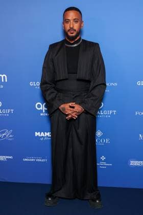 The Global Gift Gala at Four Seasons Hotel George V in Paris Gala Global Gift a l hotel Four Seasons George V a Paris Slimane Nebchi 450500 2025 11 08 Paris France  Copyright: xSebastienxFremontx xStarfacex STAR_450500_057