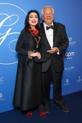 The Global Gift Gala at Four Seasons Hotel George V in Paris Gala Global Gift a lhotel Four Seasons George V a Paris Une invite et Massimo Gargia 450500 2025 11 08 Paris France  Copyright: xSebastienxFremontx xStarfacex STAR_450500_150