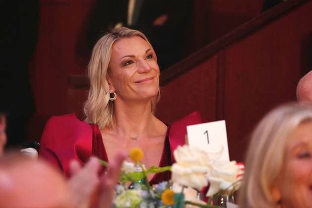 Maria Riesch beim 43. Deutschen Sportpresseball am 8.11.2025 in der Alten Oper in Frankfurt am Main Deutscher Sportpresseball 2025 in Frankfurt am Main