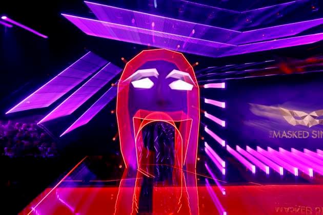 Die Kulisse, durch die die Figuren die Bühne betreten, in der Prosieben-Show The Masked Singer in den MMC-Studios in Ossendorf. (Themenbild, Symbolbild) Köln, 08.11.2025 NRW Deutschland Copyright: xChristophxHardtx