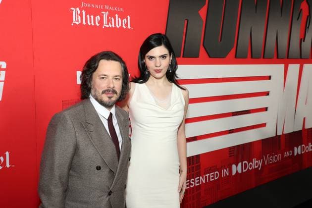 New York premiere of The Running Man at AMC Lincoln Square 13 Featuring: Edgar Wright (Director, Producer, Screenplay) and Julia Cummin Where: New York, New York, United States When: 09 Nov 2025 Credit: Marion Curtis StarPix for Paramount INSTARimages EDITORIAL USE ONLY. NOT FOR USE BY NEWSPAPERS BASED IN THE UK. Copyright: xx instar55256952