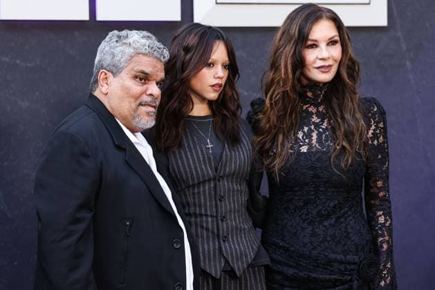 RECORD DATE NOT STATED Netflix FYSEE: The Fall Edit - Wednesday Season 2 FYC Event HOLLYWOOD, LOS ANGELES, CALIFORNIA, USA - NOVEMBER 09: Puerto Rican actor Luis Guzman (Luis Guzman), American actress Jenna Ortega and Welsh actress Catherine Zeta-Jones arrive at the Netflix FYSEE: The Fall Edit - Wednesday Season 2 FYC (For Your Consideration) Event held at the Netflix Tudum Theater on November 9, 2025 in Hollywood, Los Angeles, California, United States., Credit:Xavier Collin Avalon United States, California, Hollywood, Netflix Tudum Theater  Copyright: xXavierxCollinx xAvalonx 1051629888