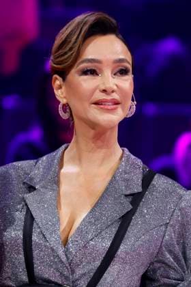 RECORD DATE NOT STATED Moderatorin Verona Pooth im Rateteam der Prosieben-Show The Masked Singer in den MMC-Studios in Ossendorf. Köln, 08.11.2025 NRW Deutschland Copyright: xChristophxHardtx