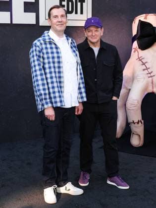 RECORD DATE NOT STATED Netflix FYSEE: The Fall Edit - Wednesday Season 2 FYC Event HOLLYWOOD, LOS ANGELES, CALIFORNIA, USA - NOVEMBER 09: Australian-British screenwriter, showrunner, producer, creator, developer, and director Miles Millar and American screenwriter, producer, writer, director, showrunner and creator Alfred Gough arrive at the Netflix FYSEE: The Fall Edit - Wednesday Season 2 FYC (For Your Consideration) Event held at the Netflix Tudum Theater on November 9, 2025 in Hollywood, Los Angeles, California, United States., Credit:Xavier Collin Avalon United States, California, Hollywood, Netflix Tudum Theater  Copyright: xXavierxCollinx xAvalonx 1051630503