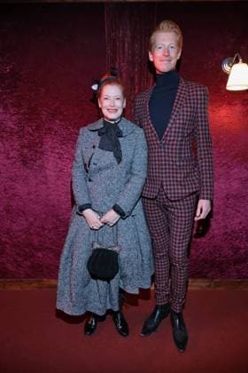 07.11.2025, Enie van de Meiklokjes und Tobias St¾rbo zur Palazzo Gala-Premiere 2025, Spiegelpalast am Bahnhof Zoo, Berlin, Berlin