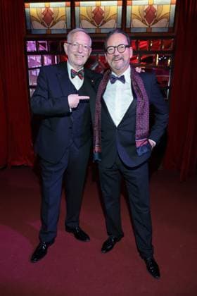 07.11.2025, Hans-Peter Wodarz und Kolja Kleeberg zur Palazzo Gala-Premiere 2025, Spiegelpalast am Bahnhof Zoo, Berlin, Berlin