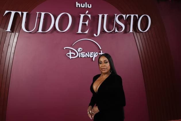Disney+ Hulu series All™s Fair premiere in Rio de Janeiro American actress, comedian, and television host Niecy Nash-Betts during the launch of the Disney+ series All™s Fair at the Copacabana Palace Theatre in Copacabana, south zone of Rio de Janeiro, on Monday, November 10, 2025. RIO DE JANEIRO Copacabana RIO DE JANEIRO BRAZIL Copyright: xCHARLESxSHOLLx