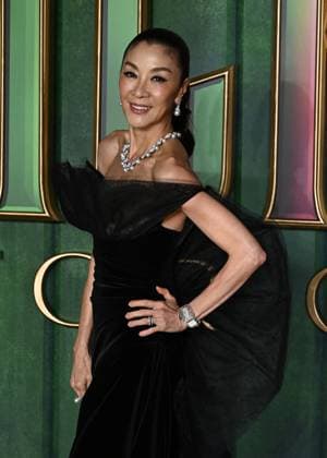 Michelle Yeoh attends Wicked: For Good European Premiere at Cineworld Leicester Square in London, England. UK. Monday 10th November 2025 Copyright: xJamesxWarrenx adzj8097