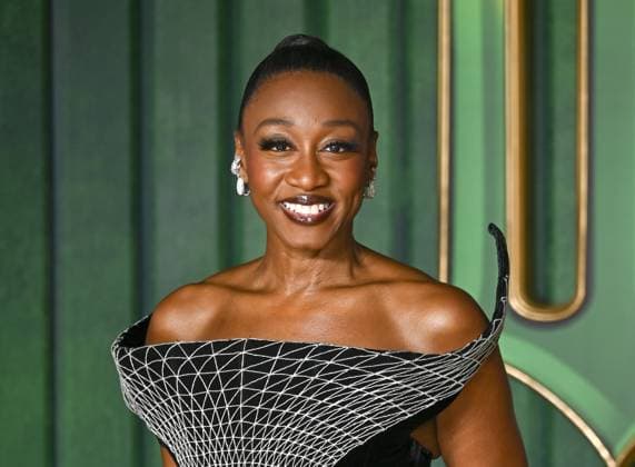 Beverley Knight attends Wicked: For Good European Premiere at Cineworld Leicester Square in London, England. UK. Monday 10th November 2025 Copyright: xJamesxWarrenx adzj8169
