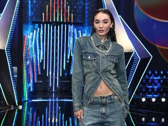 Rome, Rai studios on Via Asiago, Sanremo Giovani TV show - first episode. Pictured: Antonia  Copyright: xMarcoxProvvisionatox xipa-agency.netx xMarcoxProvvisionatox IPA_Agency_IPA67842866