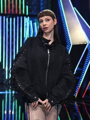 Rome, Rai studios on Via Asiago, Sanremo Giovani TV show - first episode. Pictured: CmqMartina  Copyright: xMarcoxProvvisionatox xipa-agency.netx xMarcoxProvvisionatox IPA_Agency_IPA67842875