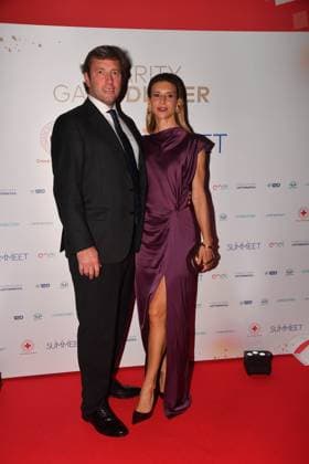 Rome, Monumental Complex of Santo Spirito in Sassia Charity Gala Dinner for the Red Cross 2025, In the photo: Nicoletta Romanoff Federico Alvera  Copyright: xVincenzoxLandix xipa-agency.netx xVincenzoxLandix IPA_Agency_IPA67850043