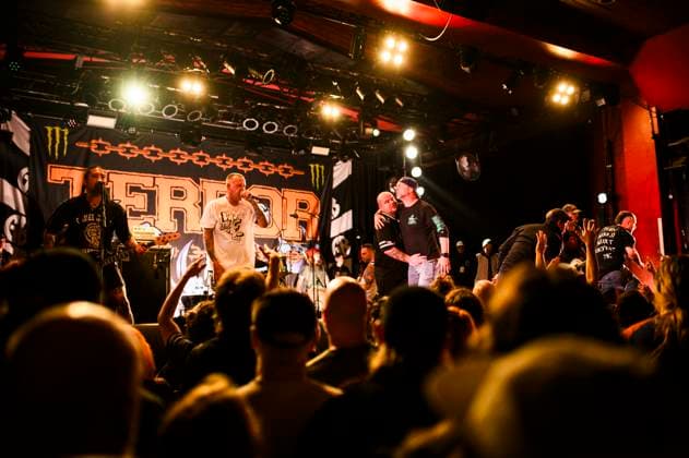 Konzert der Band Terror in Berlin Konzert der US-amerikanischen Hardcore Band Terror, am 11.11.2025 im Berliner Astra Kulturhaus., Berlin Berlin Deutschland Friedrichshain