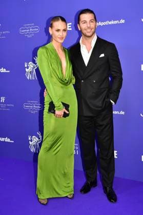 Chiara Alina Kohlmann-Kaiser und Riccardo Basile beim Tribute to Bambi 2025 im The Charles Hotel. München, 11.11.2025