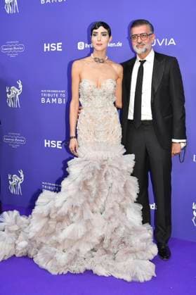 Zoe Helali mit Gast beim Tribute to Bambi 2025 im The Charles Hotel. München, 11.11.2025