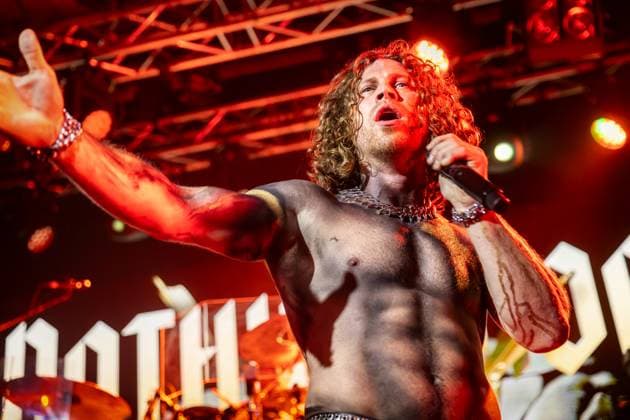 Nothing More live in Oslo, Norway Oslo, Norway. 11th, November 2025. The American rock band Nothing More performs a live concert at Vulkan Arena in Oslo. Here vocalist Jonny Hawkins is seen live on stage. Norway, Oslo, Vulkan Arena  Copyright: xGonzalesxPhoto TerjexDokkenx