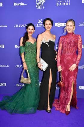 Jeannette Graf, Natalia Yegorova und Iryna Thater beim Tribute to Bambi 2025 im The Charles Hotel. München, 11.11.2025