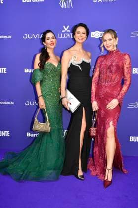 Jeannette Graf, Natalia Yegorova und Iryna Thater beim Tribute to Bambi 2025 im The Charles Hotel. München, 11.11.2025