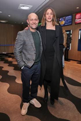 11.11.2025, Jürgen Vogel und Natalia Belitski zur Premiere von Das Leben Der Wünsche, UCI East Side Gallery, Berlin, Berlin