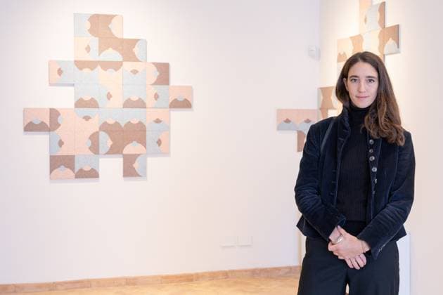 Benedetta Casini, curator of BIENALSUR, during the press preview of the Bienalsur 2025 exhibition Invocations in Rome  Copyright: xMatteoxNardonex xipa-agency.netx xMatteoxNardonex IPA_Agency_IPA67861826