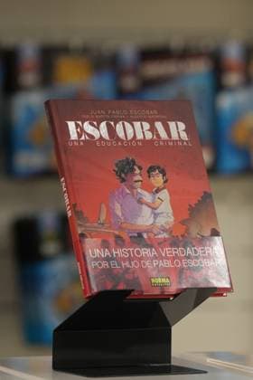 Presentation of the comic book about Pablo Escobar by Norma in Barcelona Presentation of the comic book about Pablo Escobar Escobar Escobar Una educación criminal , on November 12, 2025, in Barcelona, Catalunya Espana The comic book narrates in first person the childhood of his son Juan Pablo Escobar, showing what it was like growing up in the epicenter of the biggest criminal empire of the 20th century NOVEMBER 12, 2025 COMIC Barcelona, Catalunya Barcelona, Catalunya Espana  Copyright: xDavidxZorrakinox 7095882