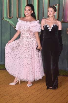 European Premiere of Wicked For Good at Cineworld, Leicester Square, London. - 10 November 2025. (L-R) Scarlett Moffatt and her Sister, Ava-Grace Moffatt attend the European Premiere of Wicked For Good at Cineworld in Leicester Square, 5-6 Leicester Square, London WC2H 7NA on Monday 10 November 2025., Credit:Sue Andrews Avalon Leicester Square, London WC2H 7NA, London  Copyright: xSuexAndrewsx xAvalonx 1052038332