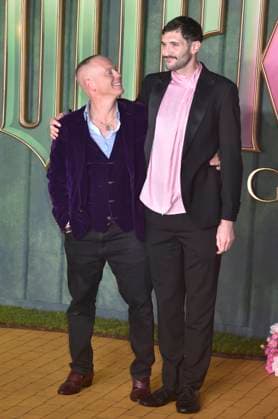 European Premiere of Wicked For Good at Cineworld, Leicester Square, London. - 10 November 2025. Rob Rinder (L) attends the European Premiere of Wicked For Good at Cineworld in Leicester Square, 5-6 Leicester Square, London WC2H 7NA on Monday 10 November 2025., Credit:Sue Andrews Avalon Leicester Square, London WC2H 7NA, London  Copyright: xSuexAndrewsx xAvalonx 1052038391