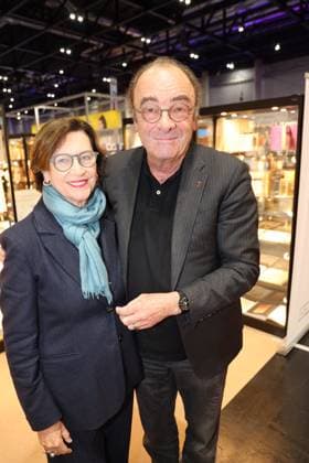 Eröffnung BUCH WIEN 2025 Wien, Messe, 12. 11. 2025 Robert MENASSE mit Frau