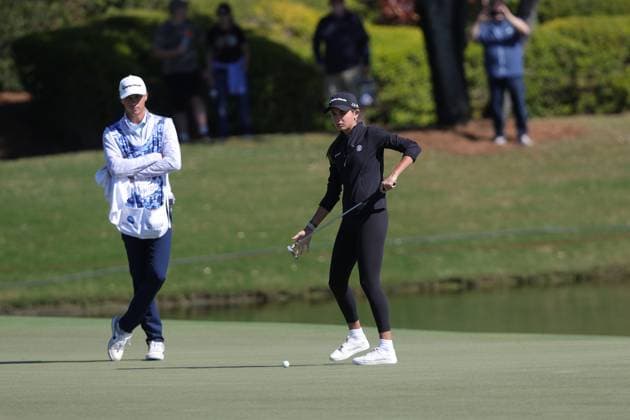 BELLEAIR, FL - NOVEMBER 12: Kai Trump at the Pro Am for The Annika driven by Gainbridge at Pelican on November 12, 2025 at the Pelican Golf Club in Belleair, Florida. Copyright: xmpi34x